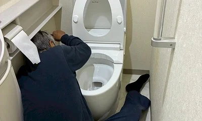 施工現場での打ち合わせの様子